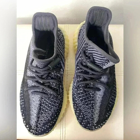 Yeezy Black and Gray Men's Shoes - Picture 8 of 12